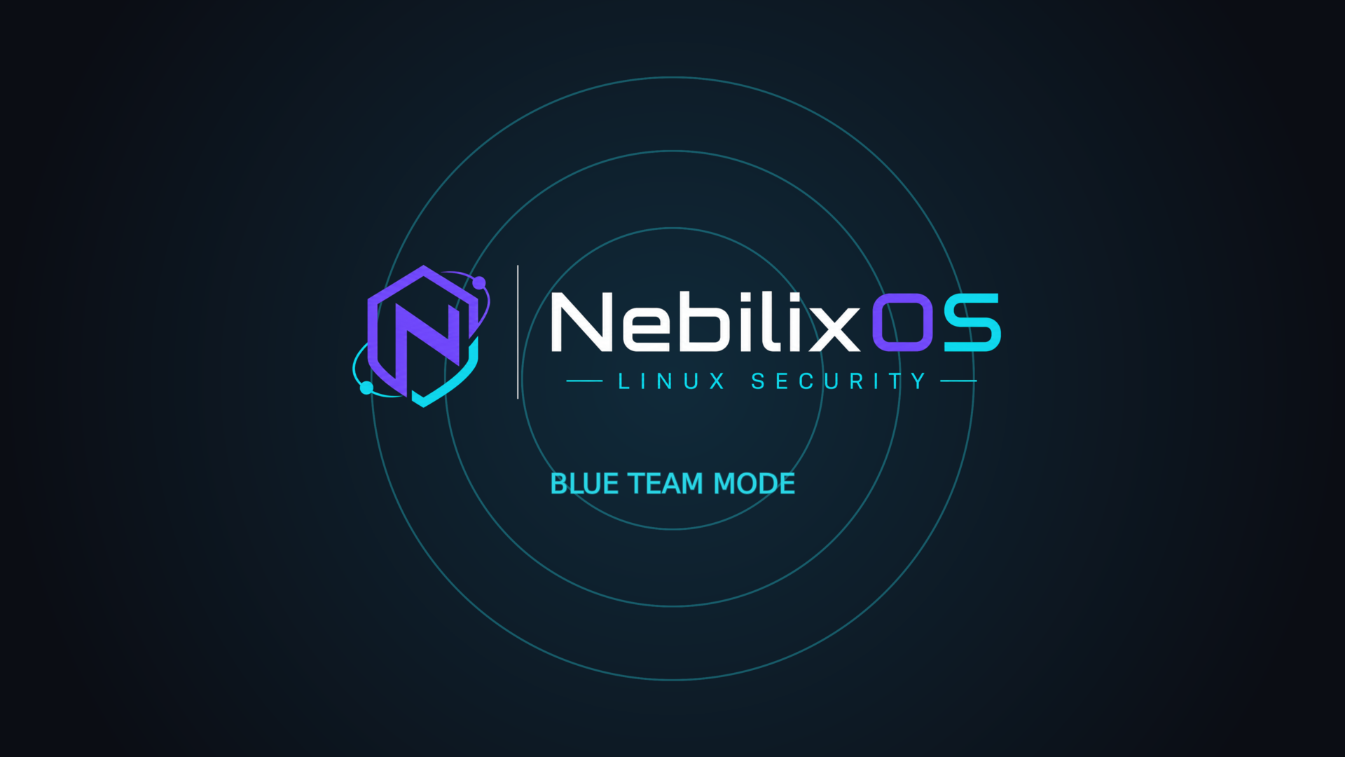 Wallpaper NebilixOS Blue Team
