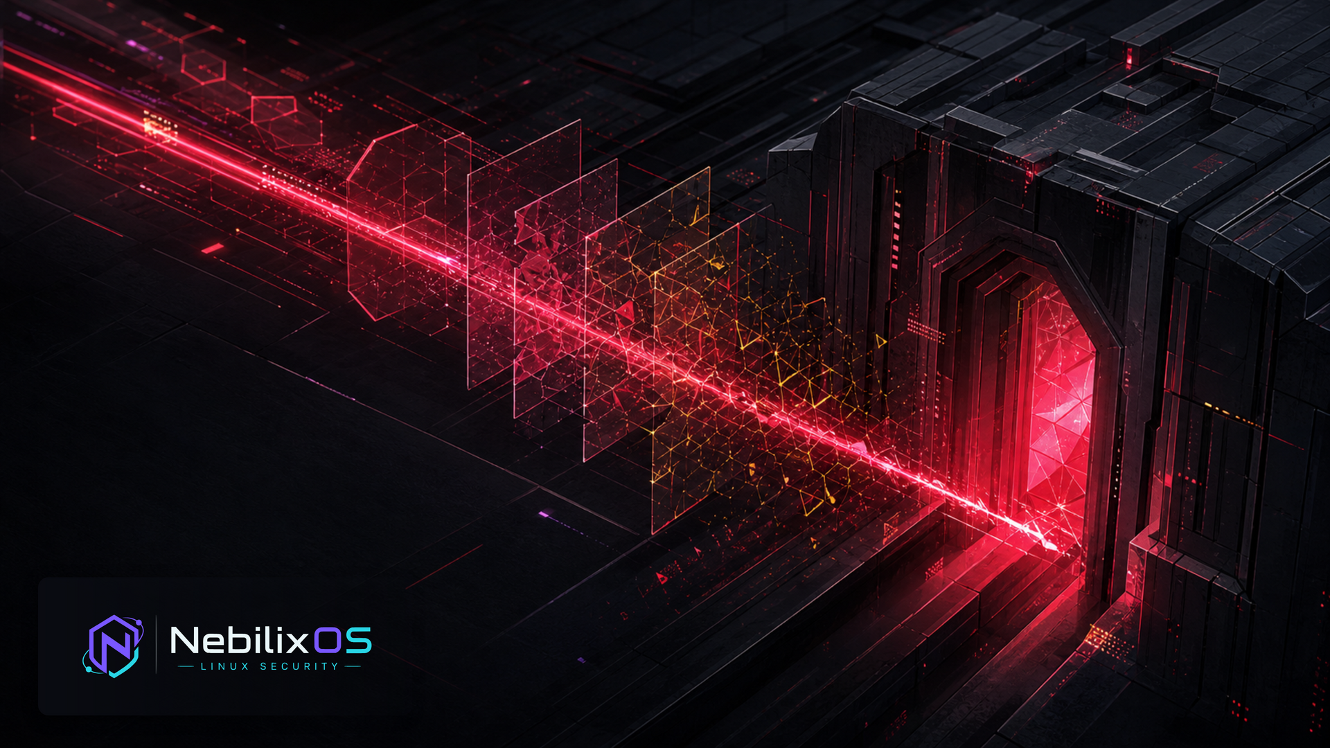 Wallpaper NebilixOS Red Team Breach